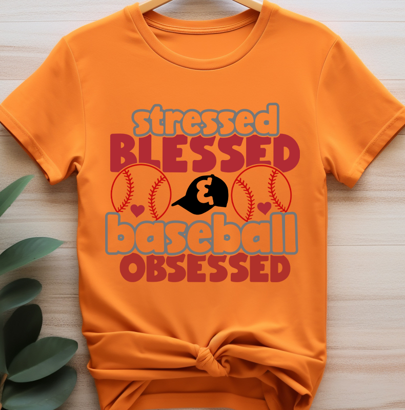 Stressed blessed - Basketball - DTF Transfer