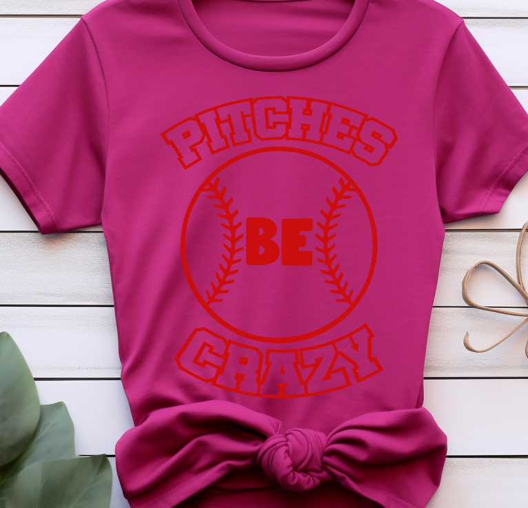Pitches be crazy - Basketball - DTF Transfer