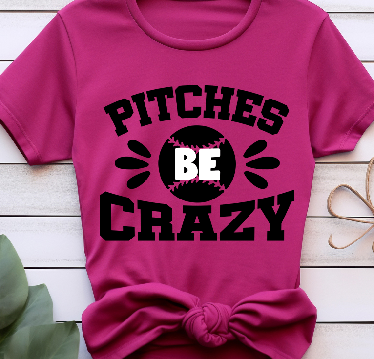 Pitches be crazy - Basketball - DTF Transfer