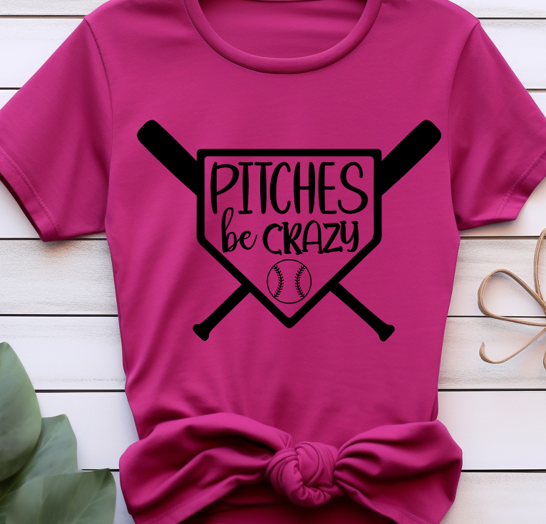 Pitches be crazy - Basketball - DTF Transfer