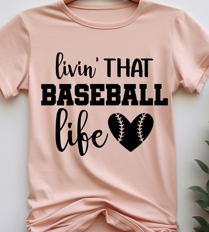 Livin that life - Basketball - DTF Transfer