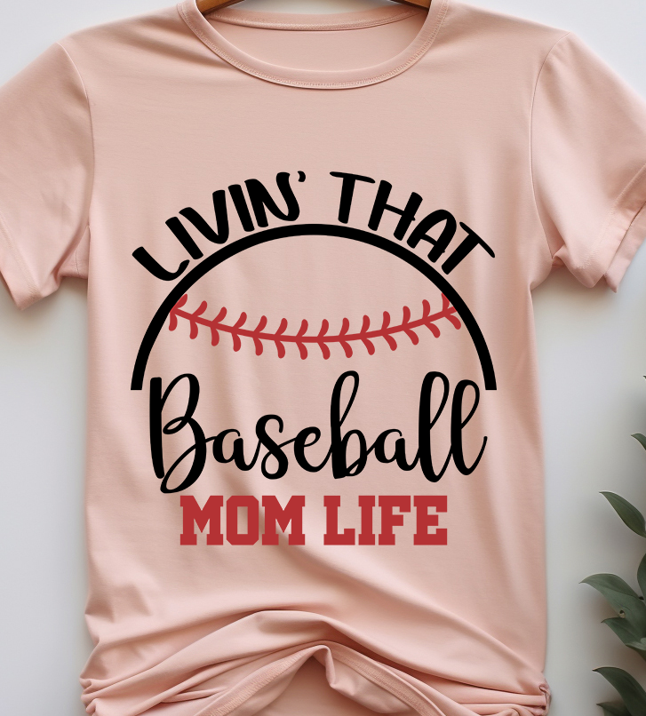 Livin that life - Basketball - DTF Transfer