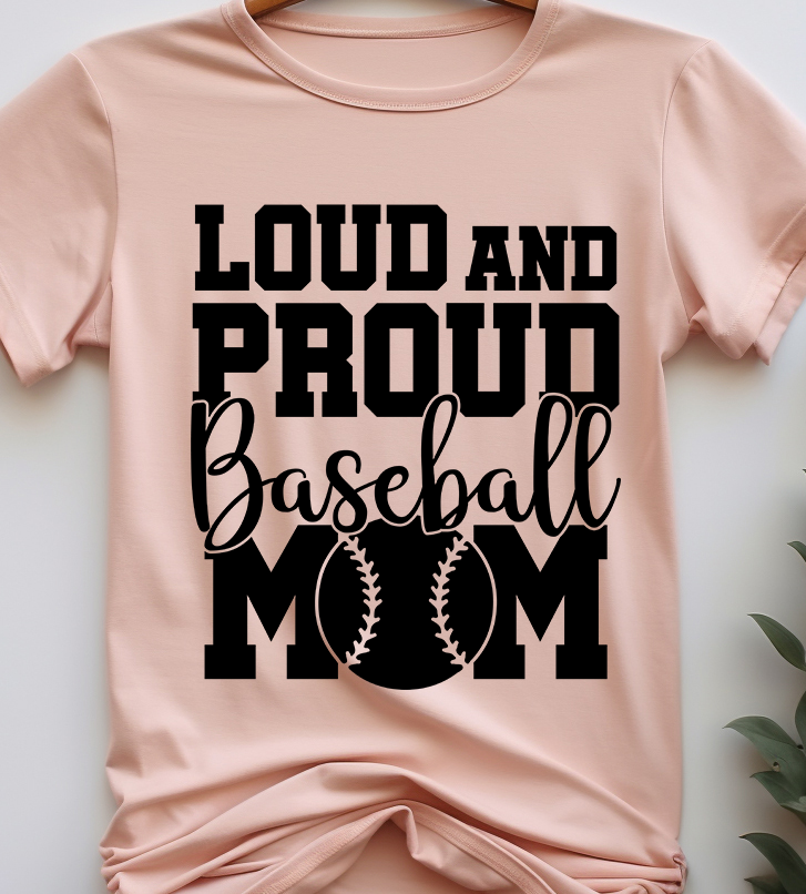Loud and proud - Basketball - DTF Transfer