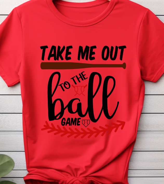 Take me out to the ball game - Basketball - DTF Transfer