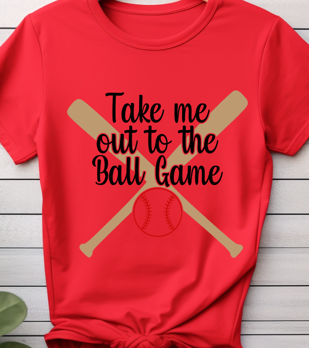 Take me out to the ball game - Basketball - DTF Transfer