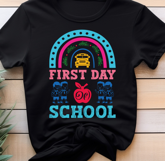 1st day - Back to school - DTF Transfer