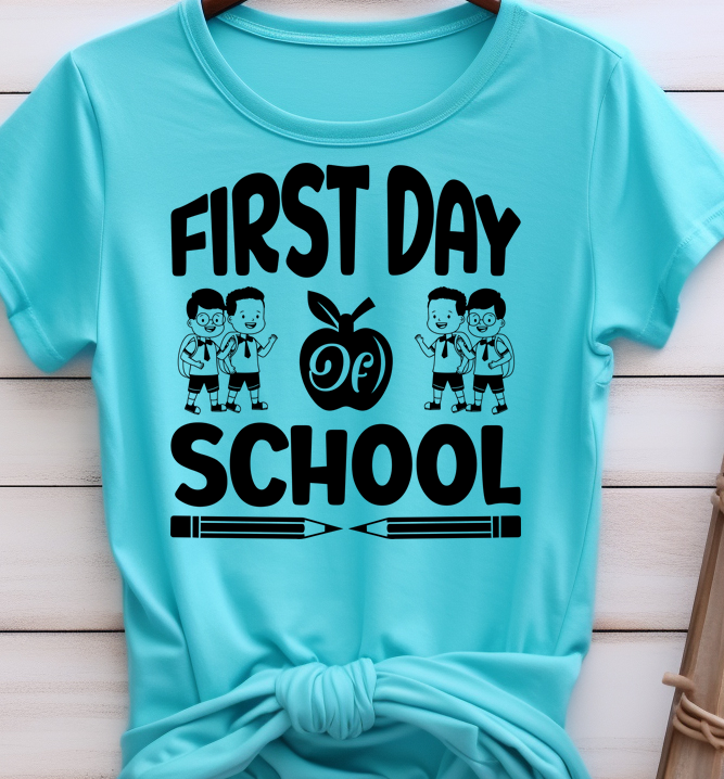 1st day - Back to school - DTF Transfer