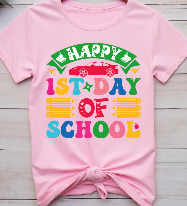 1st day - Back to school - DTF Transfer