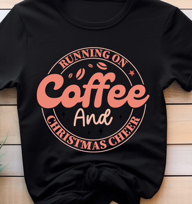 Coffee Christmas Cheer - Christmas - DTF Transfer