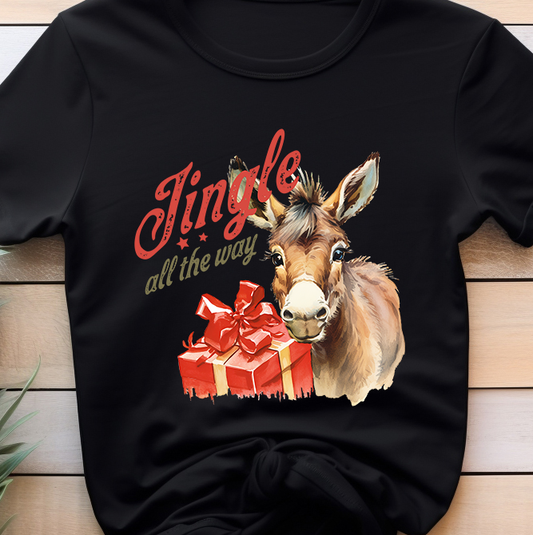 Jingle All The Way - Christmas - DTF Transfer
