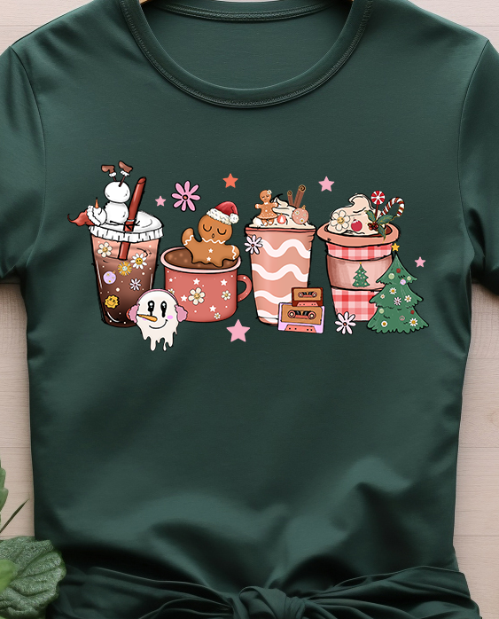 Christmas Coffee - Coffee - DTF Transfer