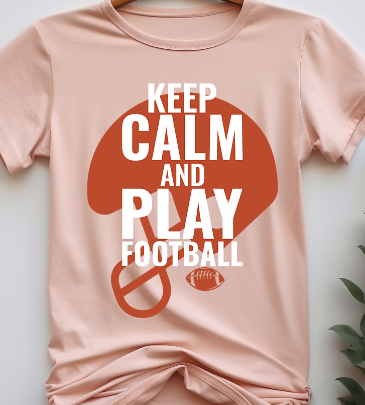 Keep calm and play football - Football - DTF Transfer