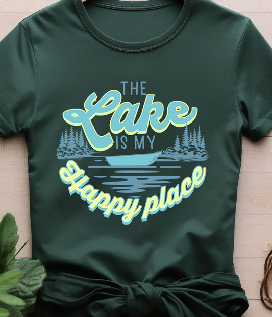 The Lake is My Happy Place - Lake Life - DTF Transfer