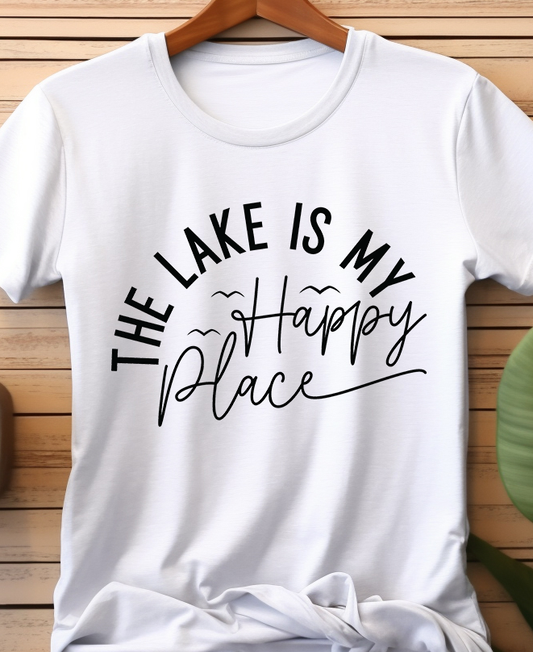The Lake is My Happy Place - Lake Life - DTF Transfer