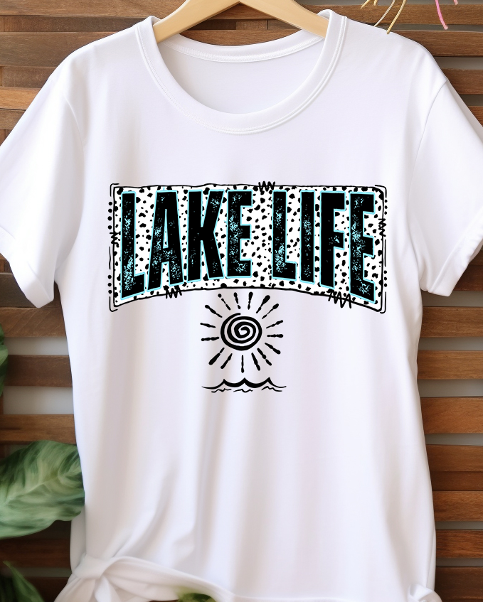 Lake Life Retro - Lake Life - DTF Transfer