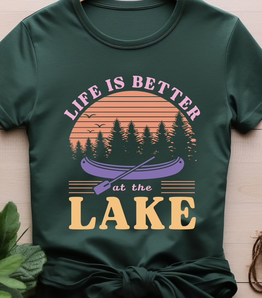 Life is Better at the Lake - Lake Life - DTF Transfer