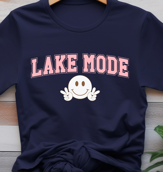 Lake Mode Smiley - Lake Life - DTF Transfer
