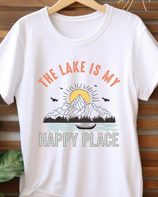 The Lake is My Happy Place - Lake Life - DTF Transfer