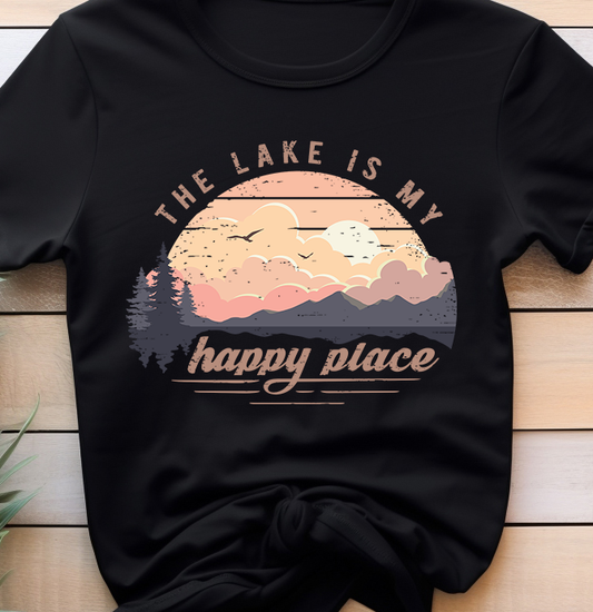This Lake is my Happy Place - Lake Life - DTF Transfer