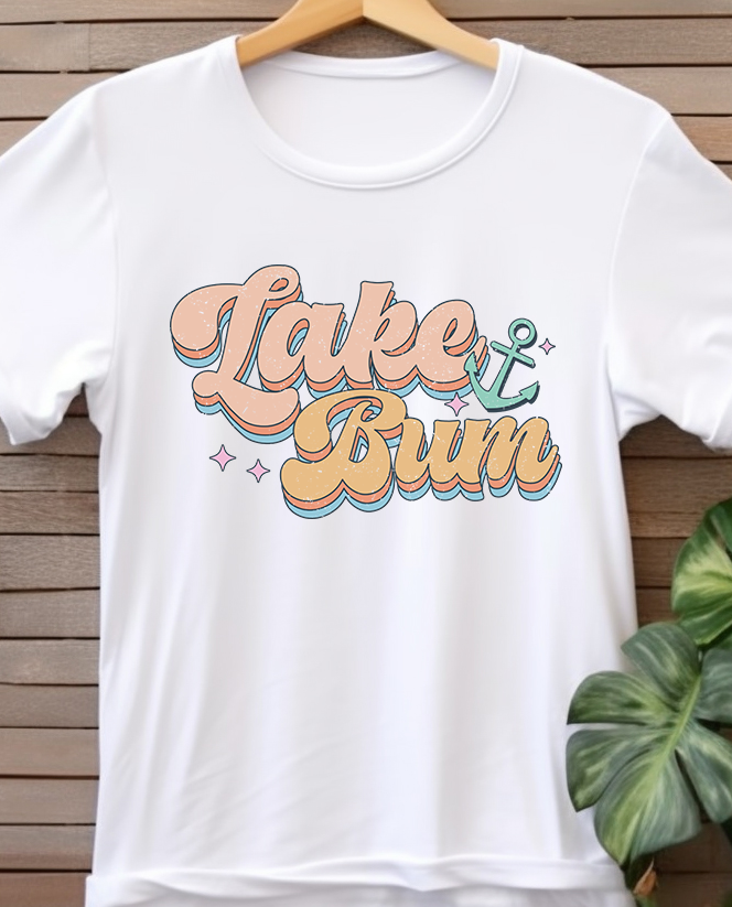 Lake Bum - Lake Life - DTF Transfer