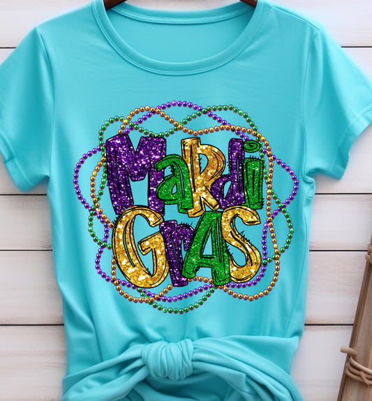 Les Bon -Mardi Gras - DTF Transfer