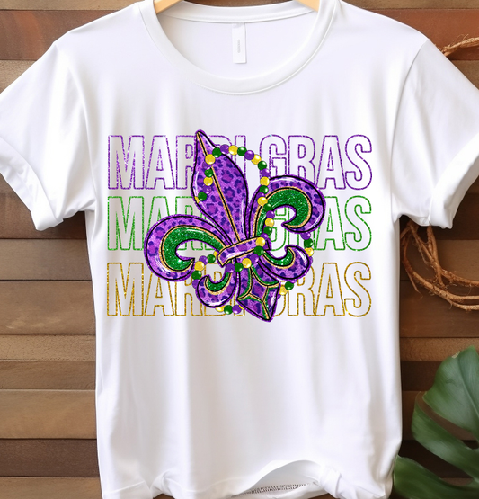 Les Bon -Mardi Gras - DTF Transfer