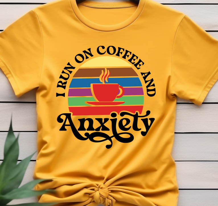 Anxiety - Mental Health - DTF Transfer