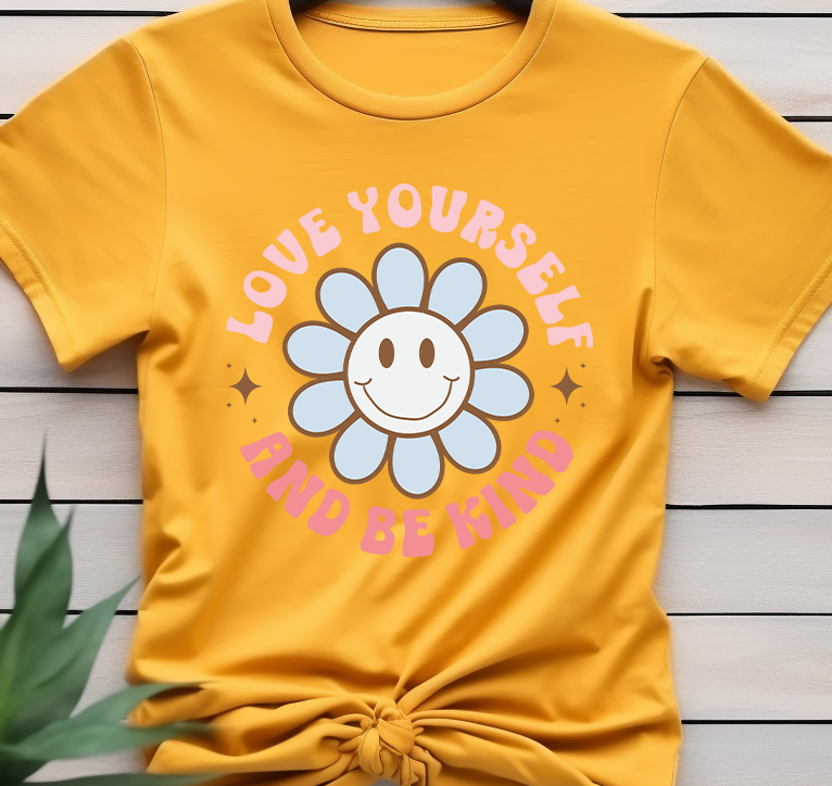 Love yourself - Mental Health - DTF Transfer