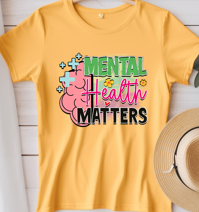 Mental health matters - Mental Health - DTF Transfer