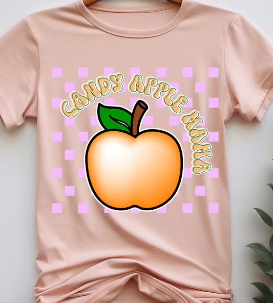 Candy Apple Mama - Mom - DTF Transfer