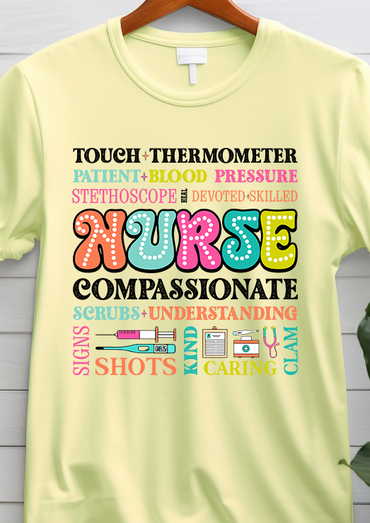 Nurse Compassionate - Nurse - DTF Transfer