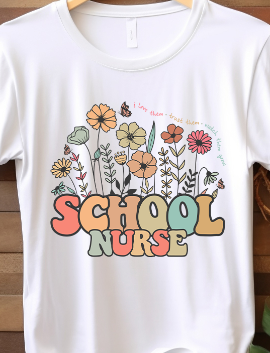 School Nurse - Nurse - DTF Transfer