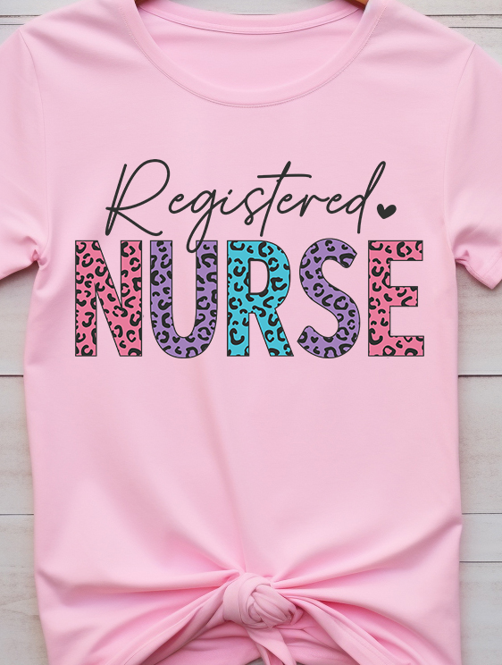 Registered Nurse Retro - Nurse - DTF Transfer