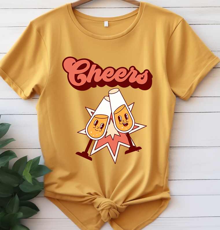 Cheers - New Year - DTF Transfer