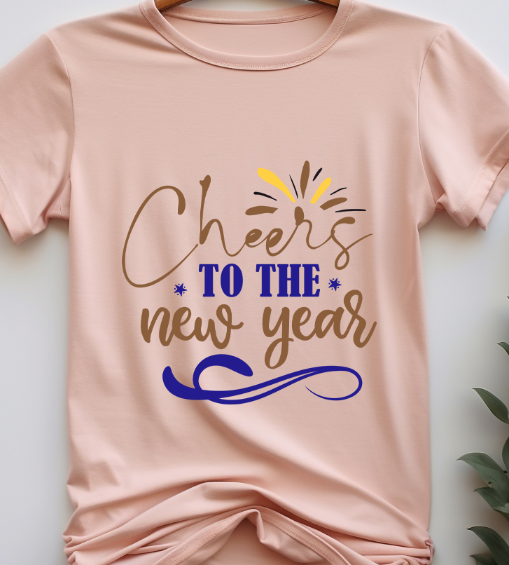 Cheers - New Year - DTF Transfer