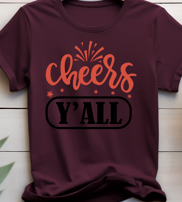 Cheers yall - New Year - DTF Transfer