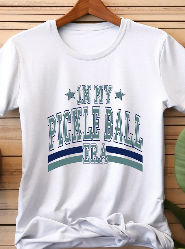 In My Pickle ball Era - Pickle Ball - DTF Transfer