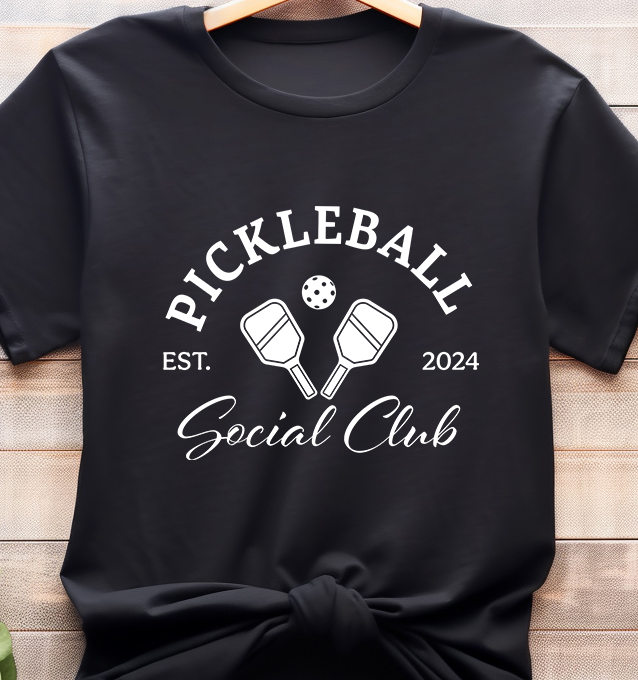 Pickleball Social Club - Pickle Ball - DTF Transfer