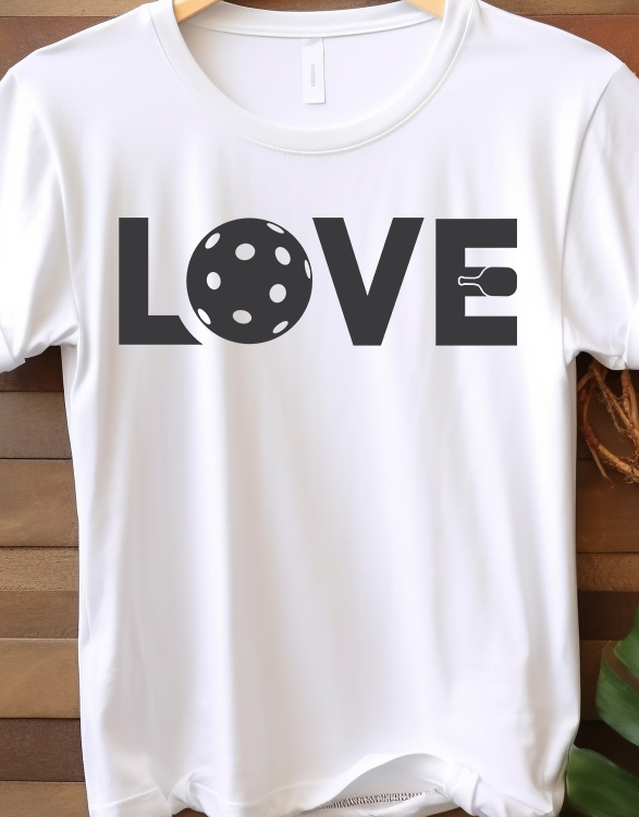 Love Pickleball - Pickle Ball - DTF Transfer