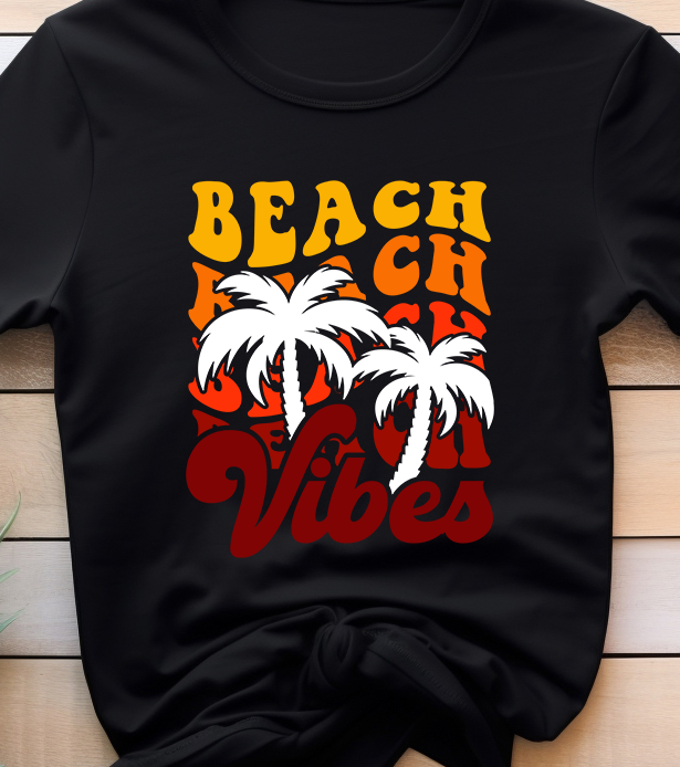 Beach Vibes - Surfing - DTF Transfer