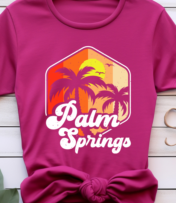 Palm Springs - Surfing - DTF Transfer