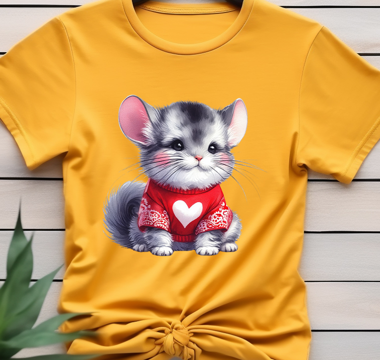 Mouse - Valentine’s Day - DTF Transfer