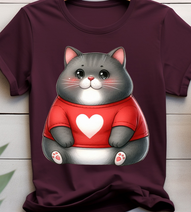 Cat - Valentine’s Day - DTF Transfer
