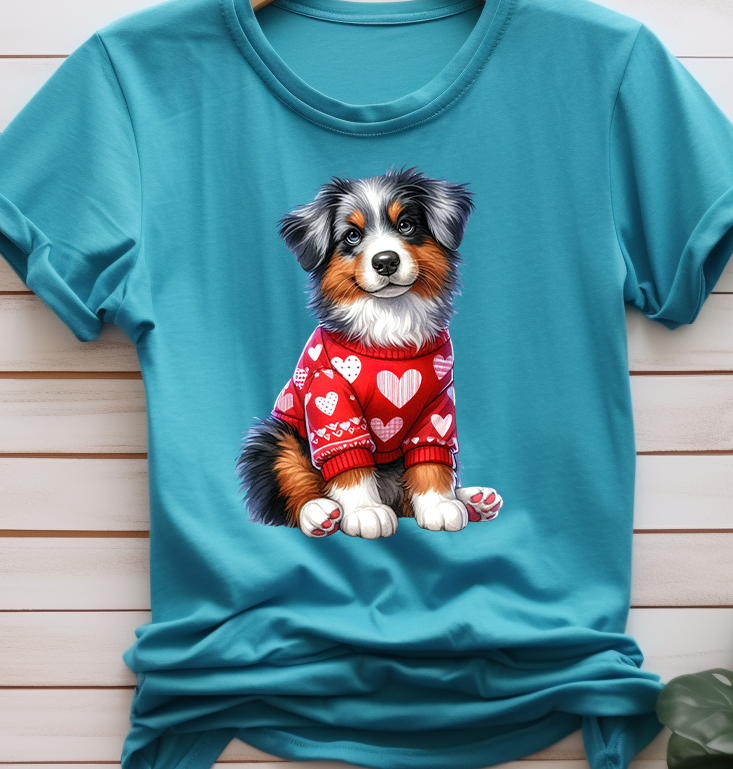 Dog - Valentine’s Day - DTF Transfer