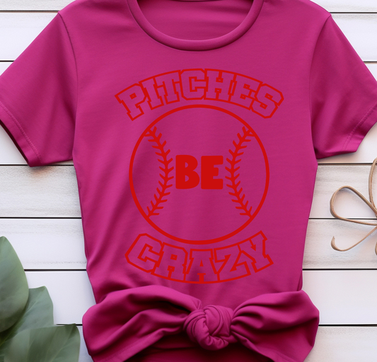Pitches be crazy - Basketball - DTF Transfer