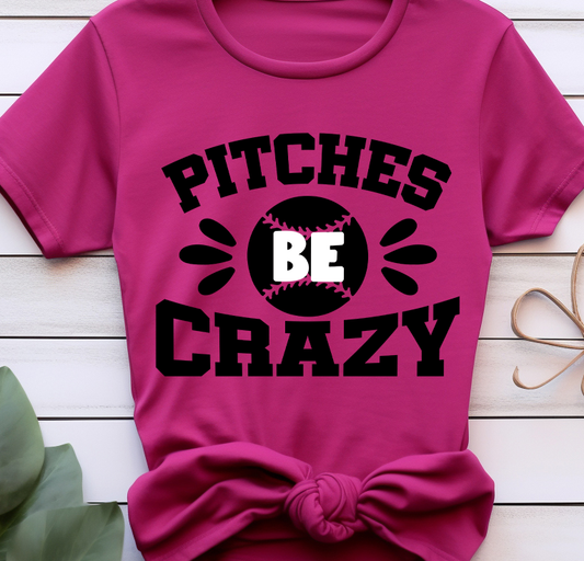 Pitches be crazy - Basketball - DTF Transfer