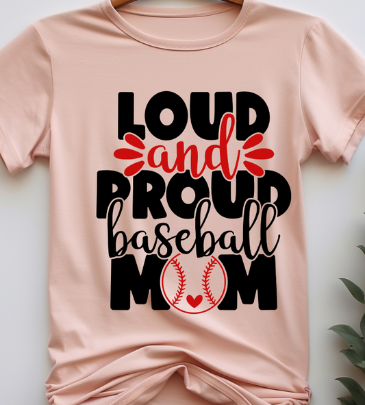 Loud and proud - Basketball - DTF Transfer