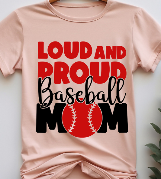 Loud and proud - Basketball - DTF Transfer