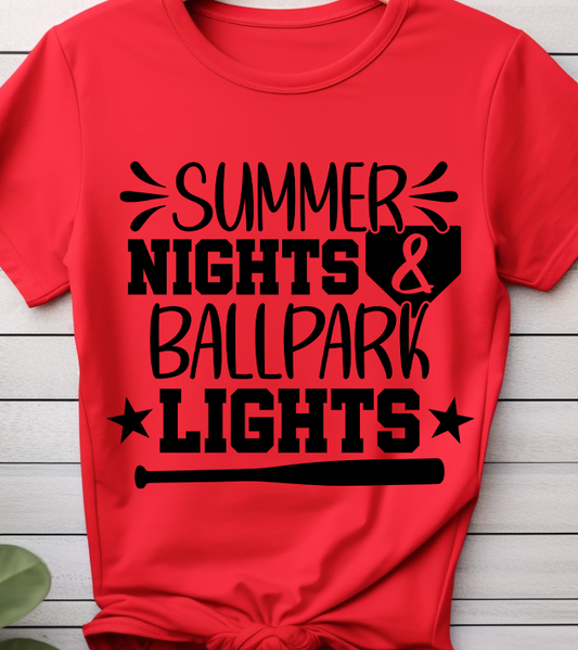Summer nights - Basketball - DTF Transfer