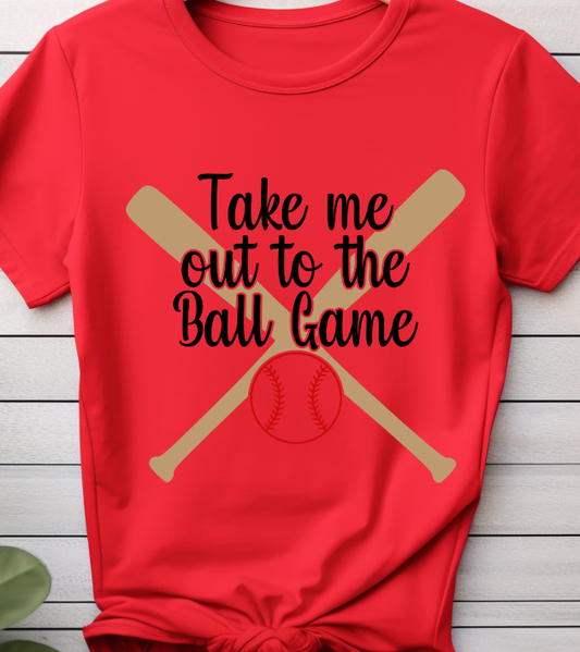 Take me out to the ball game - Basketball - DTF Transfer